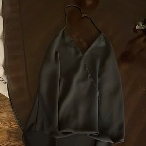 Black blouse over the head shirt